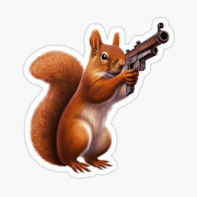 Squirrel With A Gun