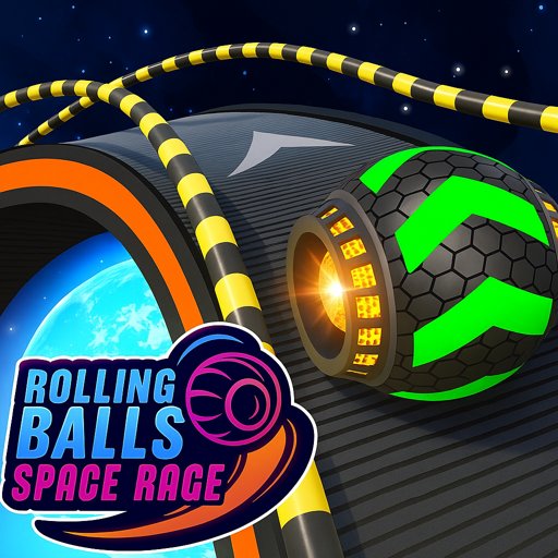 how to play Rolling Balls Space Race